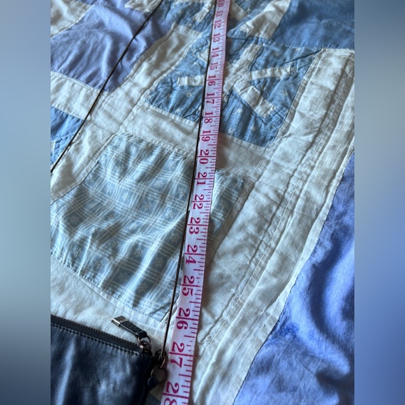 Silence & Noise Urban Outfitters Black Leather Suede Mini Crossbody Bag - Picture 14 of 14